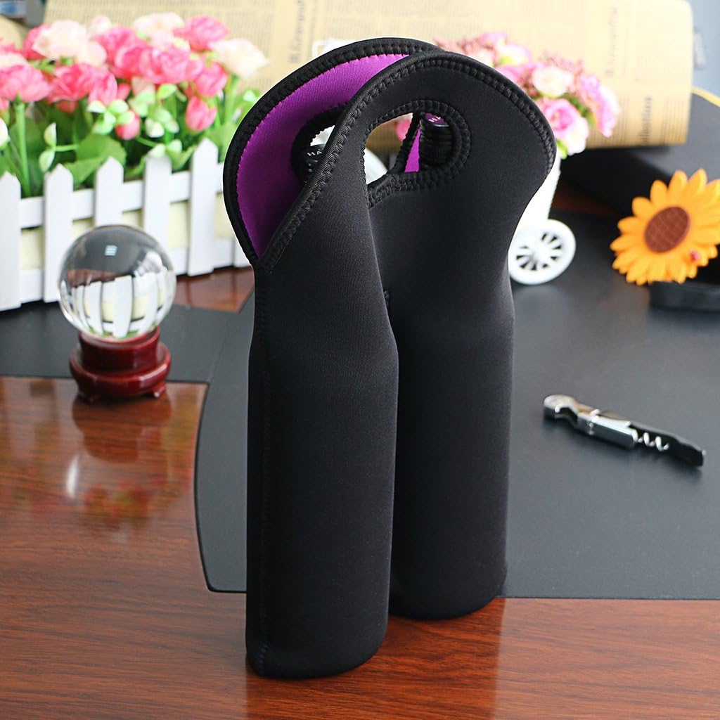 Insulated double-bottle wine carrier – Buy one, get one free