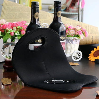 Insulated double-bottle wine carrier – Buy one, get one free