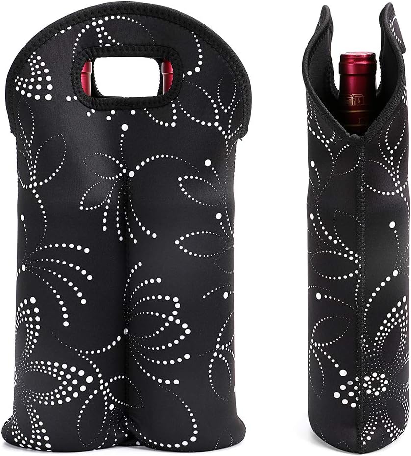 Insulated double-bottle wine carrier – Buy one, get one free