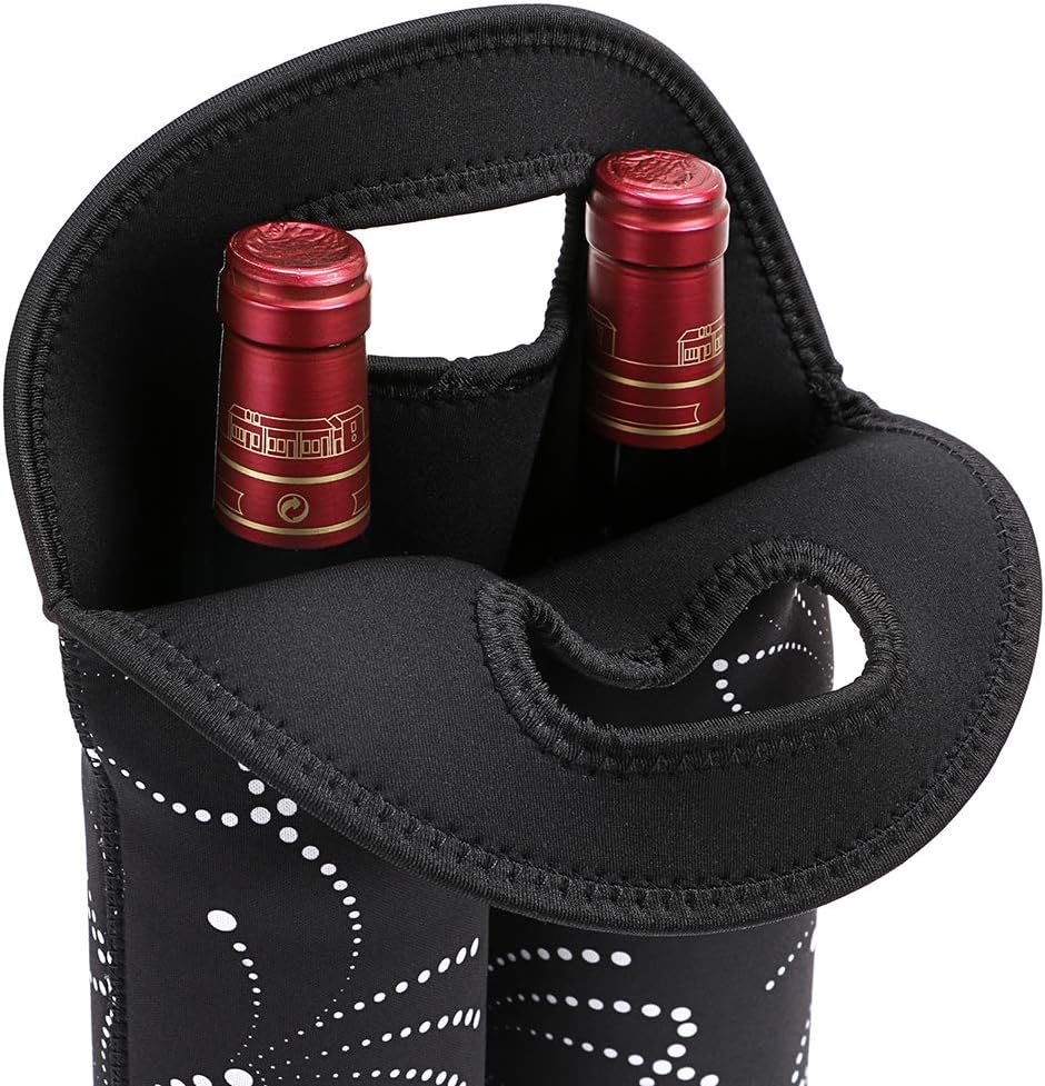 Insulated double-bottle wine carrier – Buy one, get one free