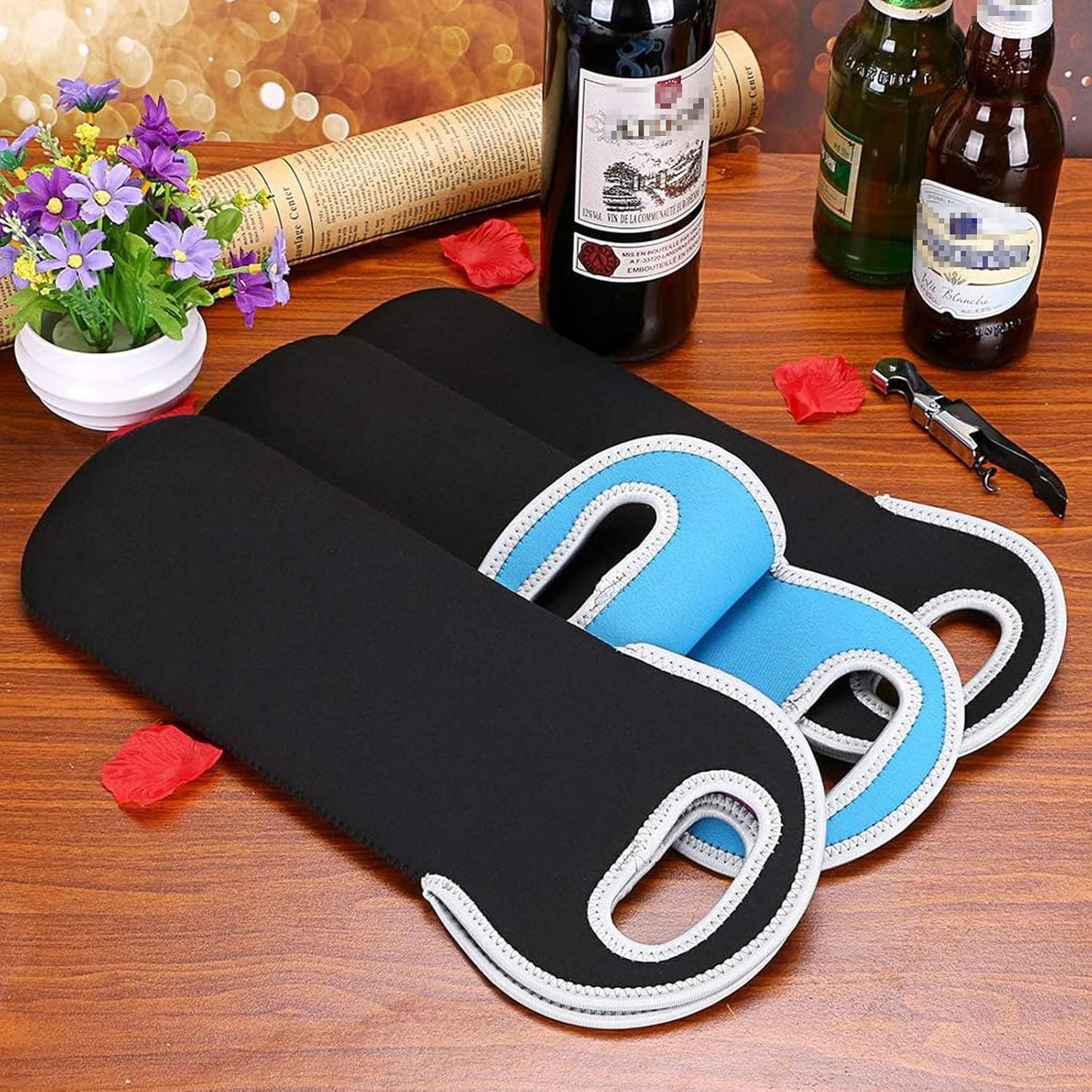 Insulated double-bottle wine carrier – Buy one, get one free