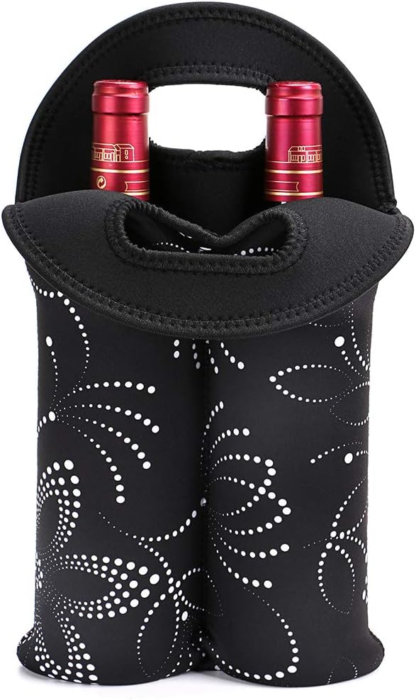 Insulated double-bottle wine carrier – Buy one, get one free