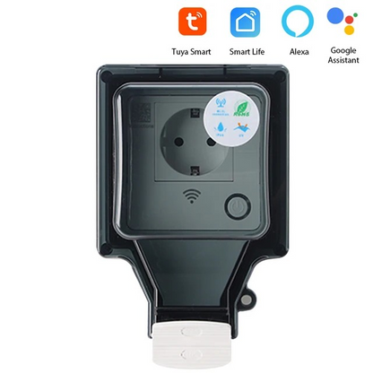 Smart WiFi Outdoor Socket with IP66 Waterproof Rating - Voltura