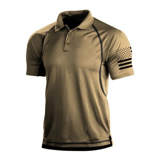 Quick-drying outdoor polo shirt for men – TrailCore Polo