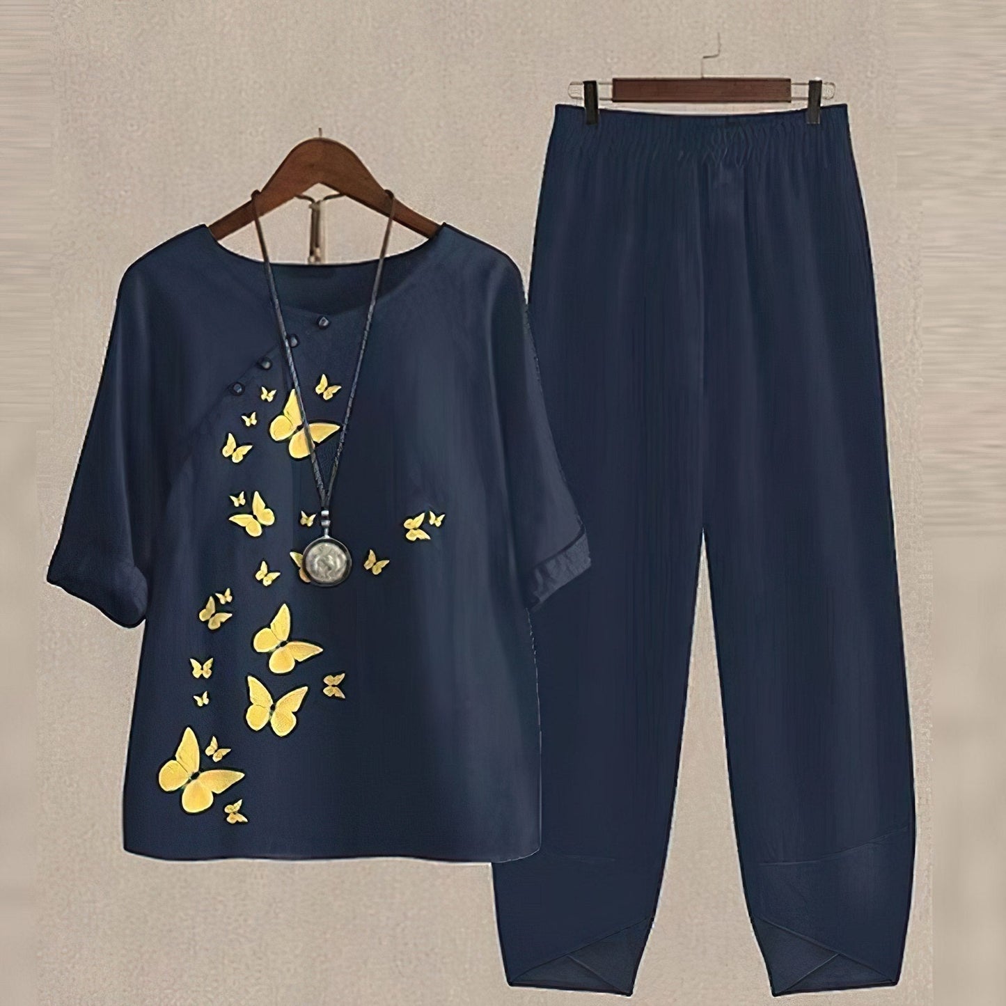 Trendy 2-Piece Spring and Summer Set - LenaDuo