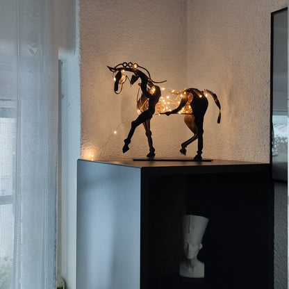 Handmade Horse Figurine – Ferro