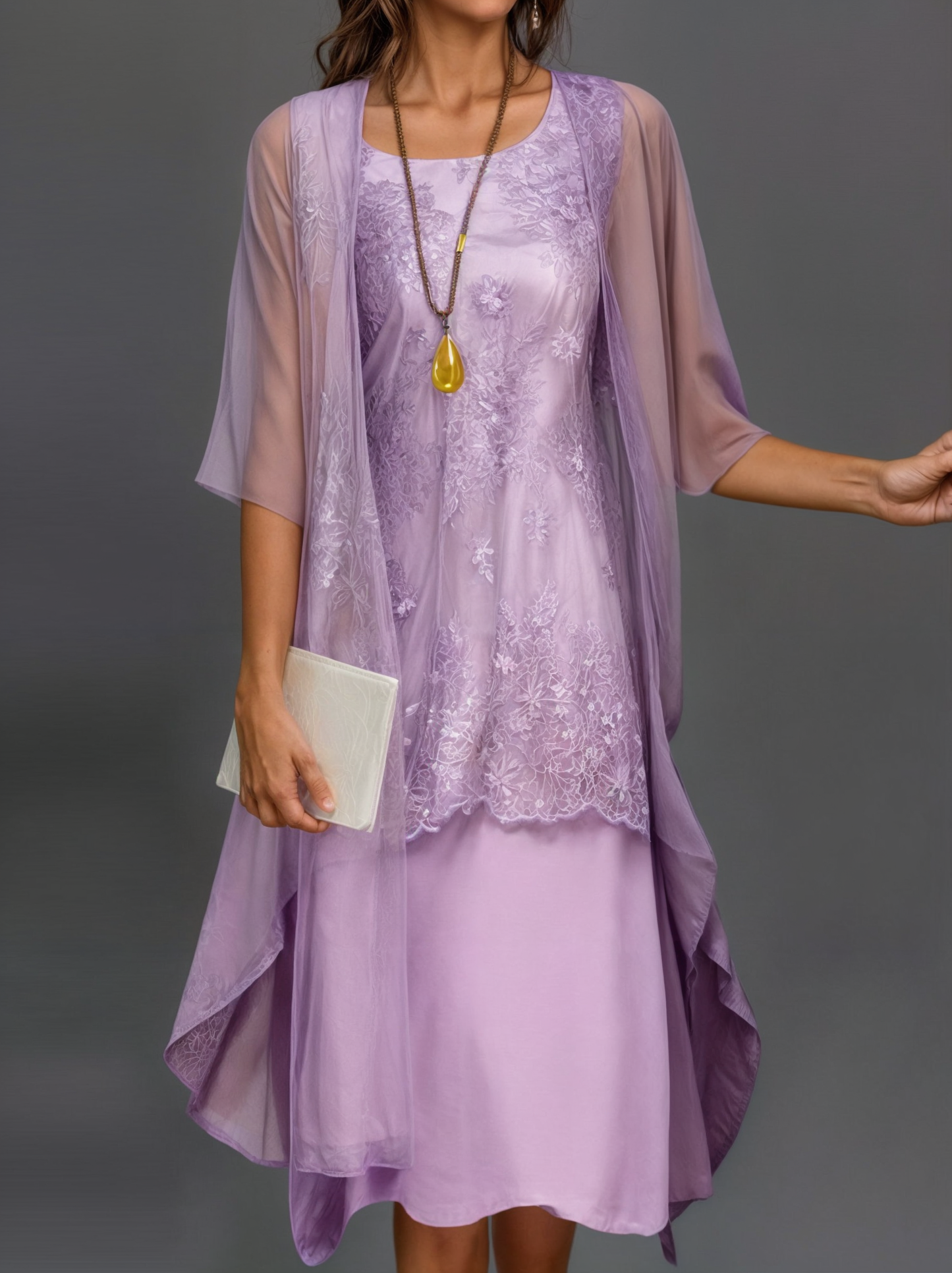 Dress with floral pattern – Eliana