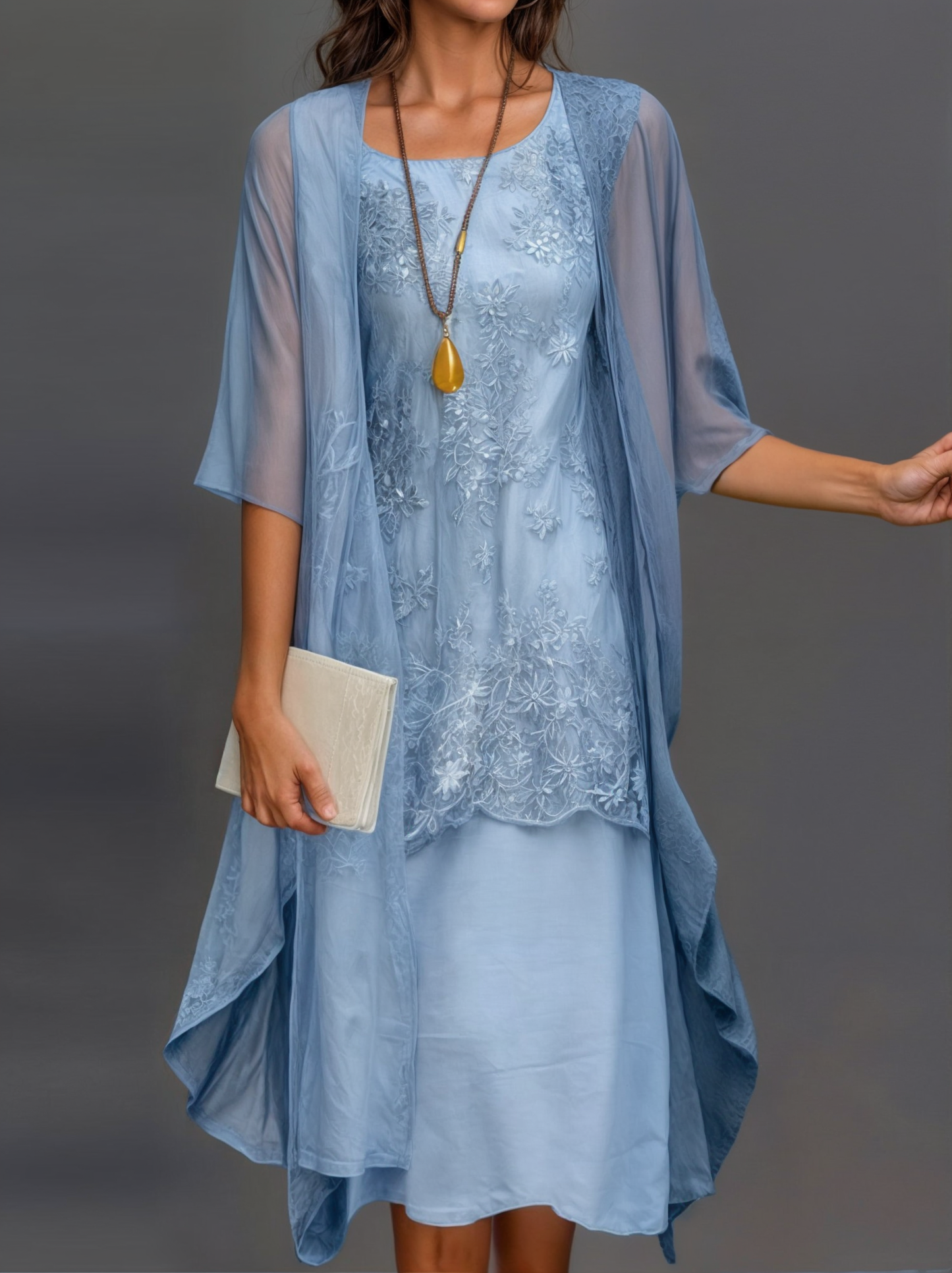 Dress with floral pattern – Eliana