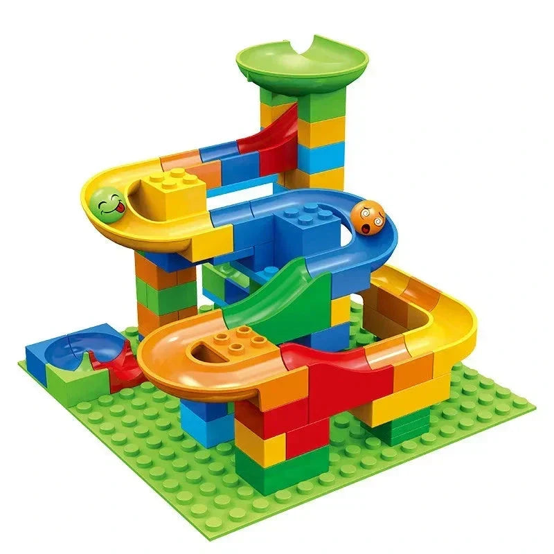 Creative Marble Run Building Set for Ages 3+ | Compatible Building Bricks 3