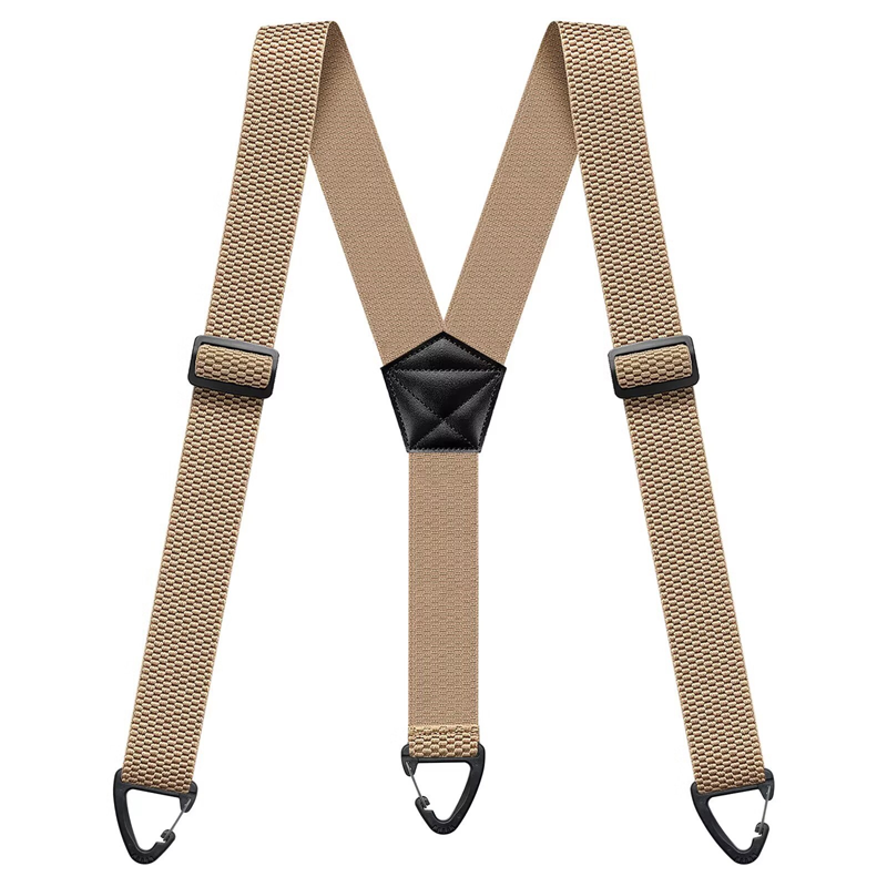 Men's X-Back Suspenders with Adjustable Metal Clips 9
