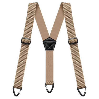 Men's X-Back Suspenders with Adjustable Metal Clips 9