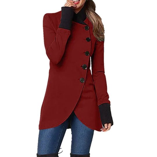 Ladies' Intermediate Jacket with Asymmetric Closure – Isabella
