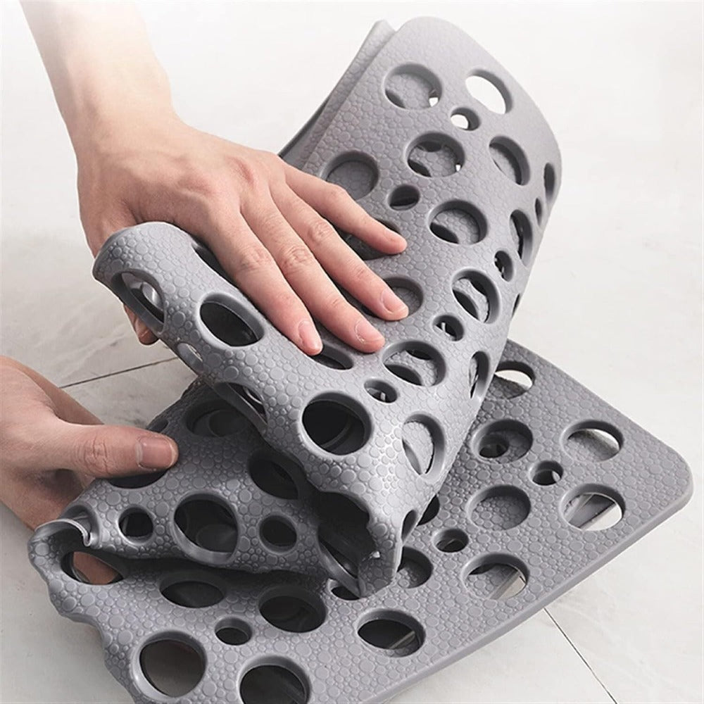 Anti-slip & Antibacterial Shower Mat – GripGuard