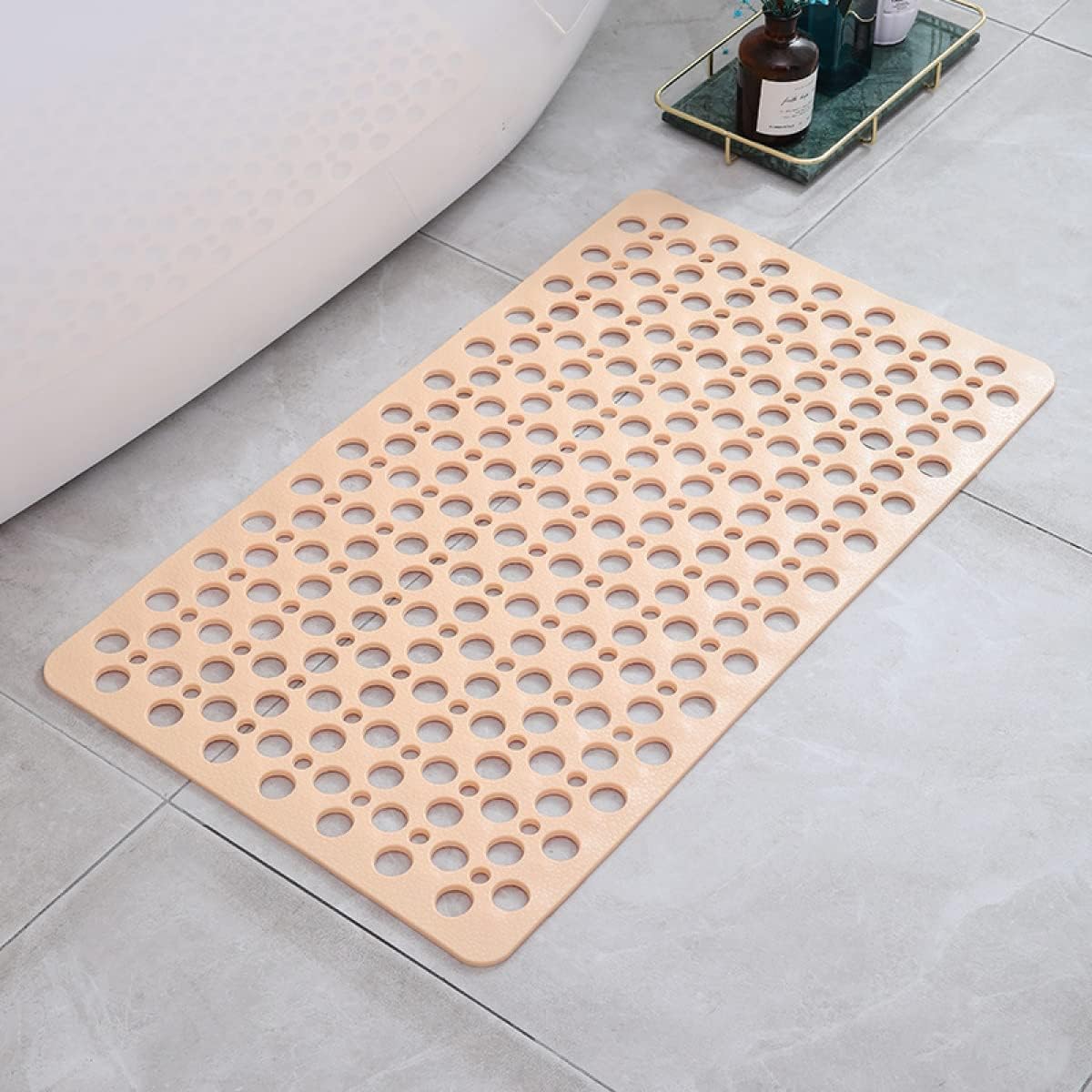 Anti-slip & Antibacterial Shower Mat – GripGuard
