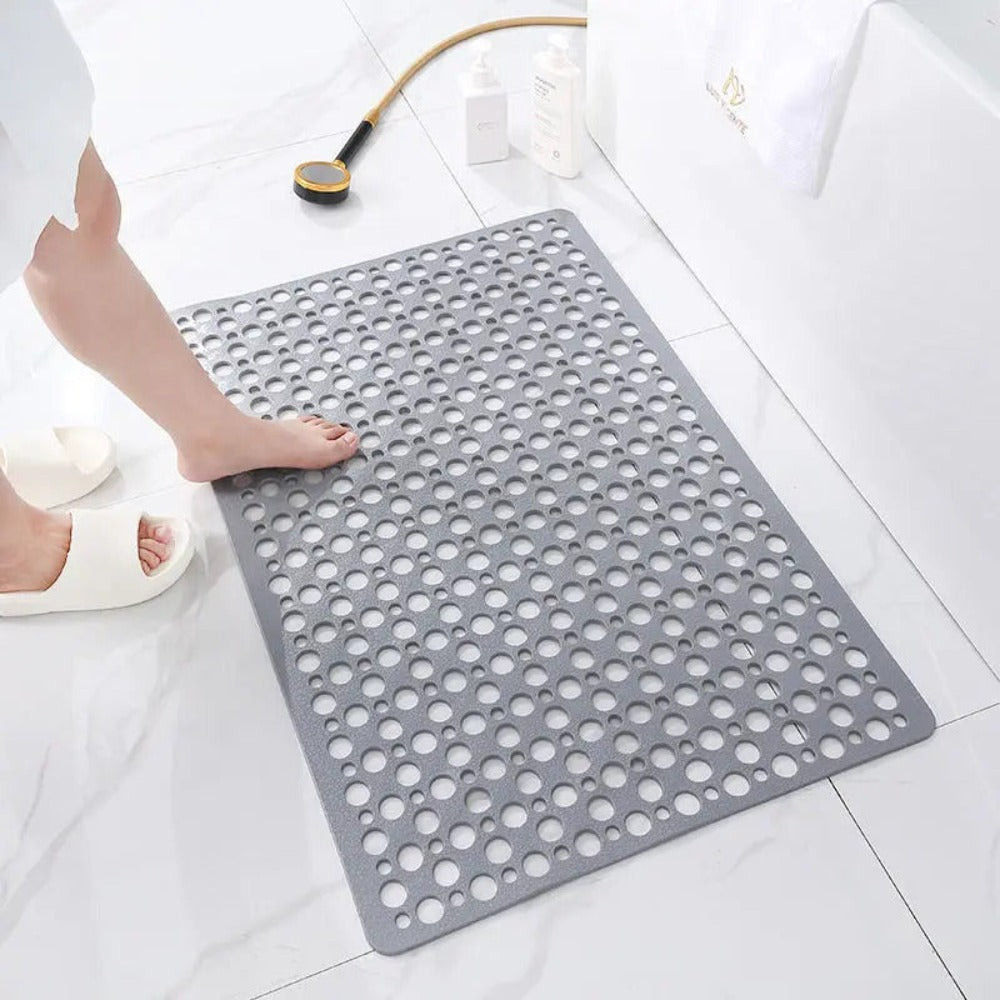 Anti-slip & Antibacterial Shower Mat – GripGuard
