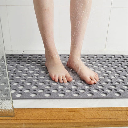 Anti-slip & Antibacterial Shower Mat – GripGuard