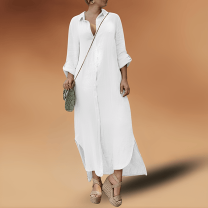 Linen Summer Dress - Maya