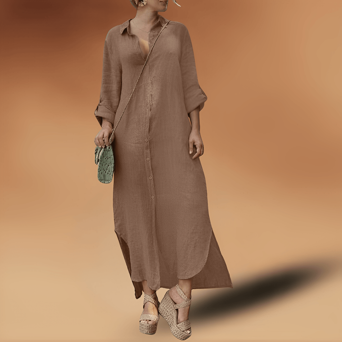 Linen Summer Dress - Maya