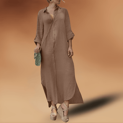 Linen Summer Dress - Maya