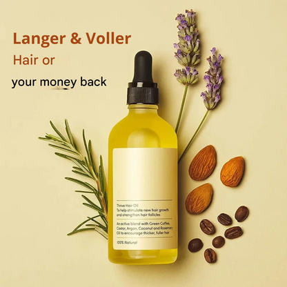 Natural Rosemary Hair Growth Oil - HerbGlow