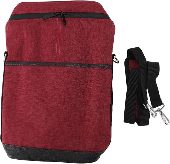 Insulated two-bottle wine cooler bag with adjustable strap – Buy one, get one free