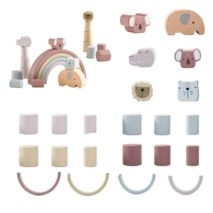 Montessori Wooden Playset – Buildoro
