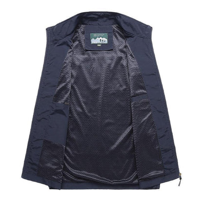 Quick-drying men's gilet for autumn outdoor adventures – Arvid