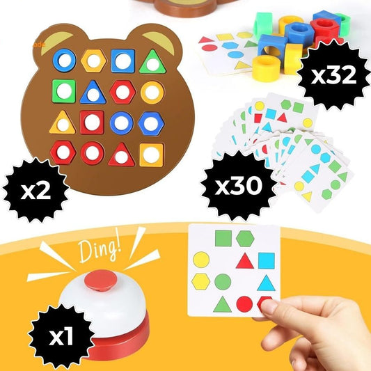 Shape and Colour Puzzle for Children - ShapeMatch