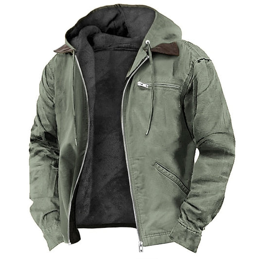 Windproof Outdoor Jacket with Warm Lining – Stormlock