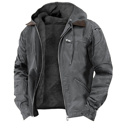 Windproof Outdoor Jacket with Warm Lining – Stormlock