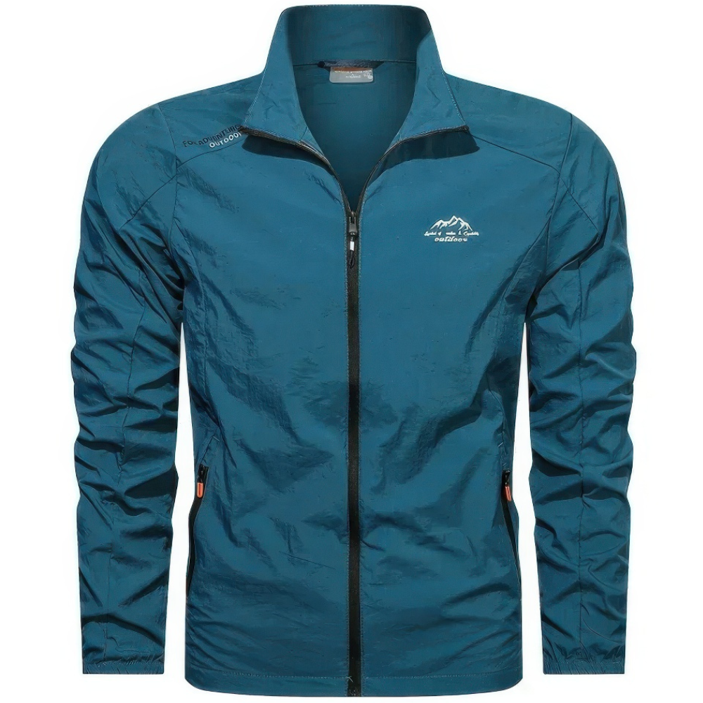Men's windproof autumn jacket with zip – Stormer