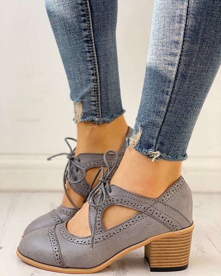 Orthopaedic Vintage Shoes - Lucia
