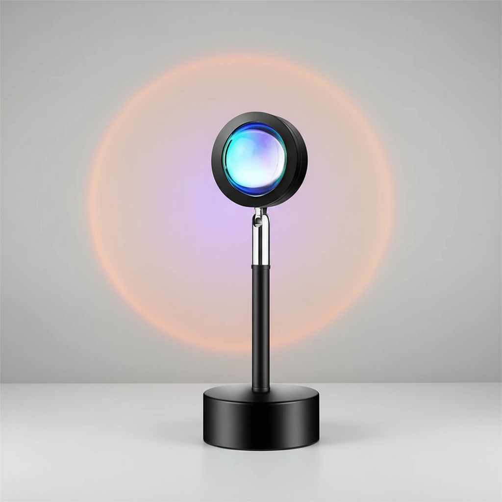 Kompakte Tischprojektor Lampe - AuraProjector