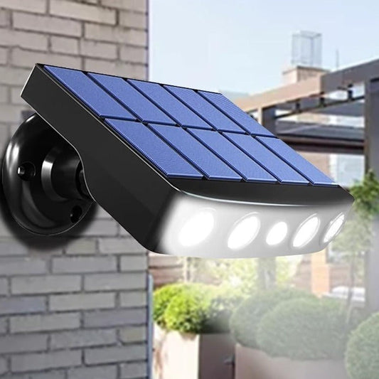 Solar outdoor light with motion sensor – Lumina