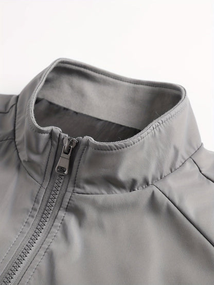 Jacket with Stand-Up Collar – Sven