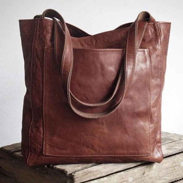 Luxury leather handbag for women - Isabella