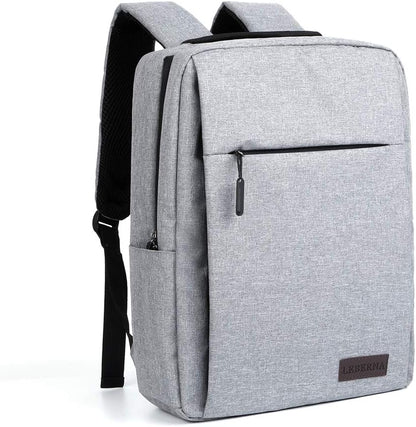 Slim, waterproof laptop backpack with USB port