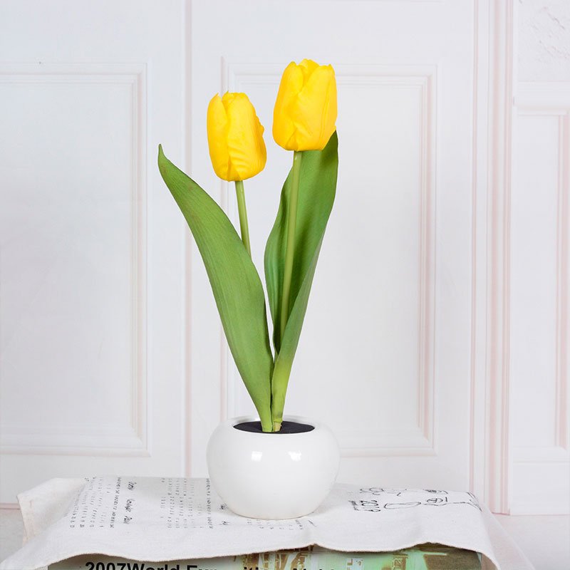 Decorative LED Tulip Table Lamp – Florima