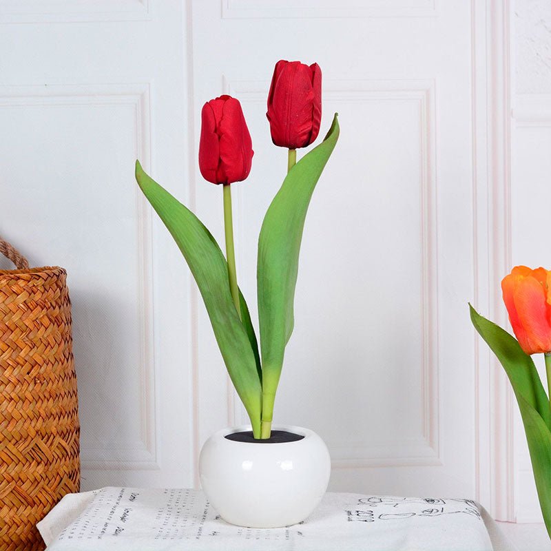 Decorative LED Tulip Table Lamp – Florima