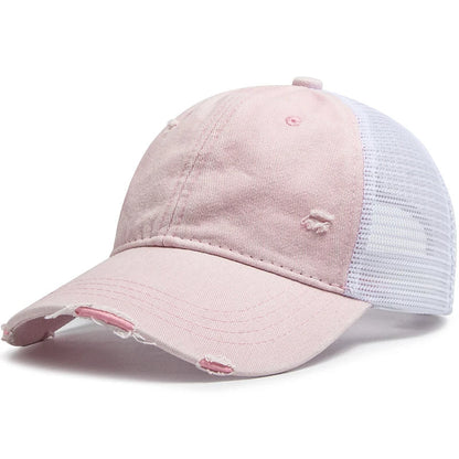 Cap with braid opening & mesh design – buy 1, get 1 free – Liora