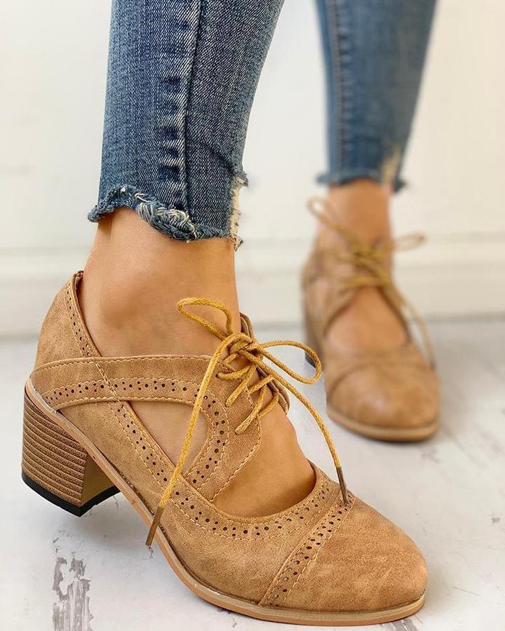 Orthopaedic Vintage Shoes - Lucia