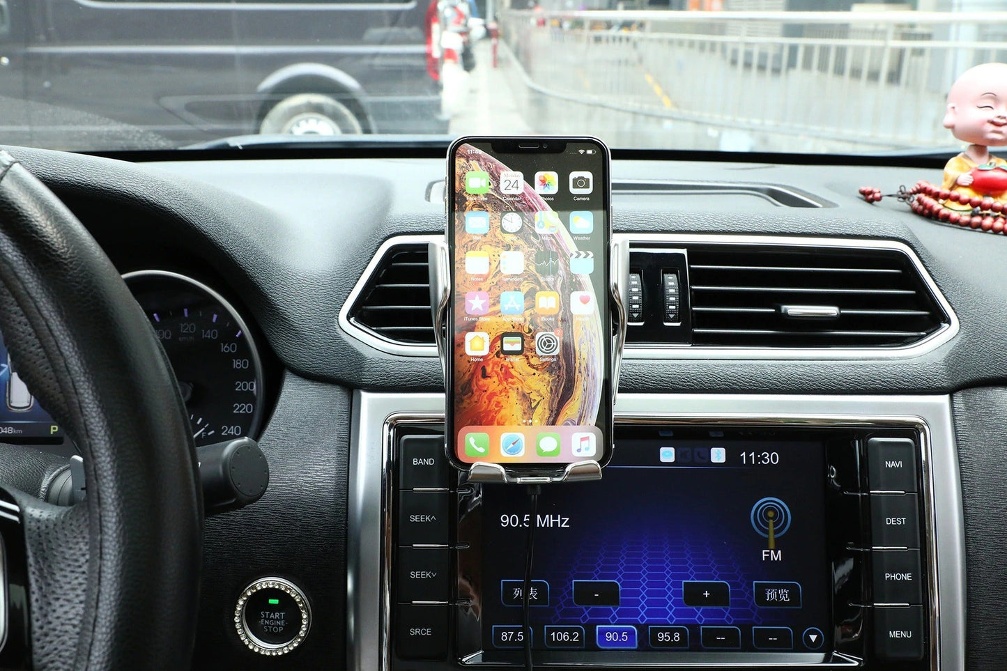 Automatic Phone Holder with Wireless Charger – GripCharge