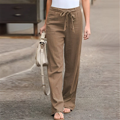 Linen Women's Trousers - Elise