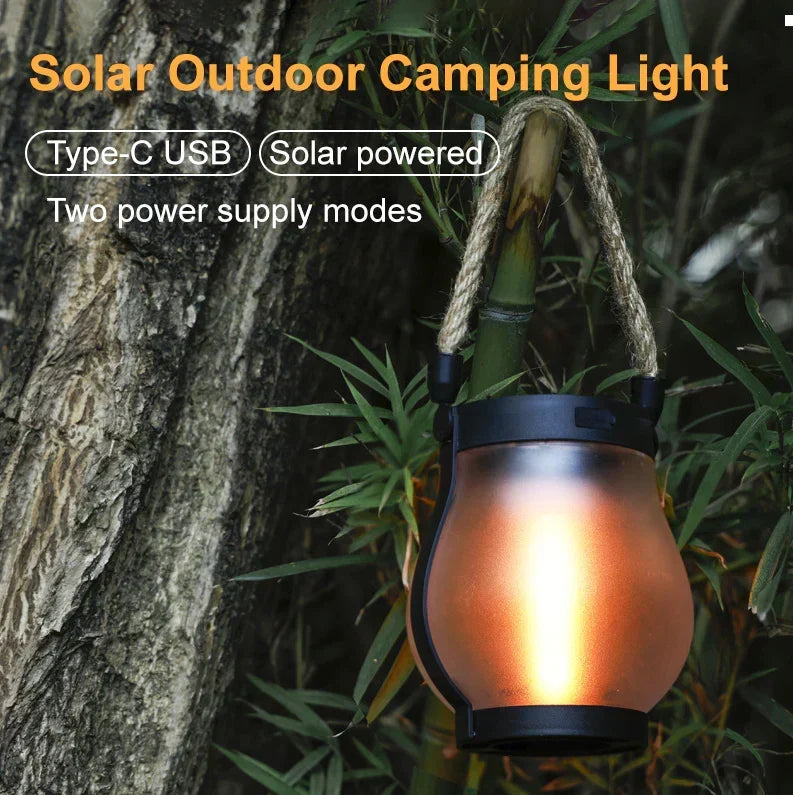Solar Lantern with Realistic Flame Effect 6