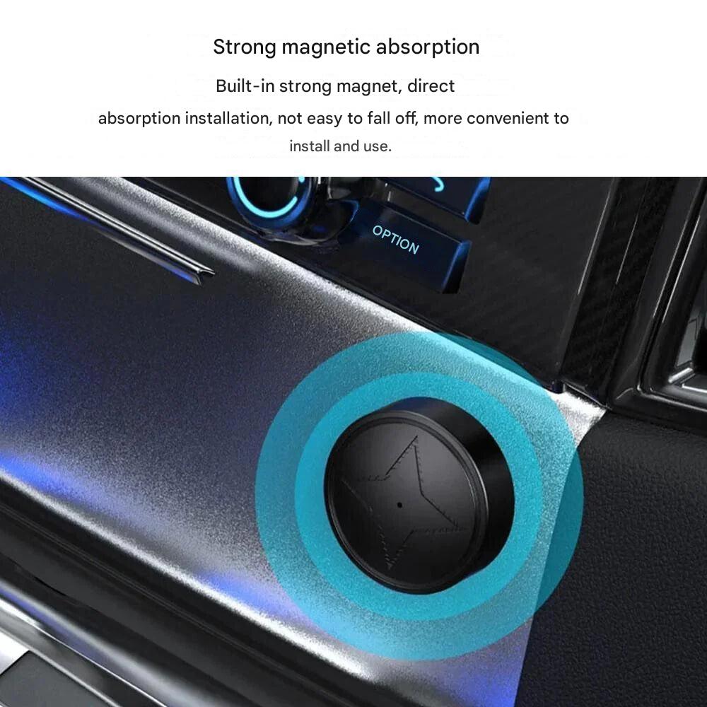 GPS Tracker Magnetic Compact – Real-time tracking for vehicles, pets & valuables – USB rechargeable
