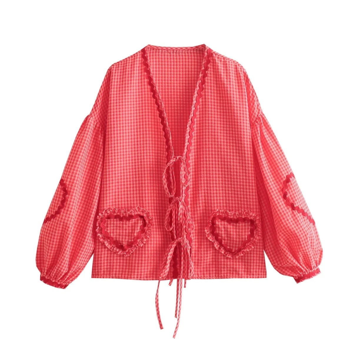 Autumn women's top with a relaxed fit – Pia