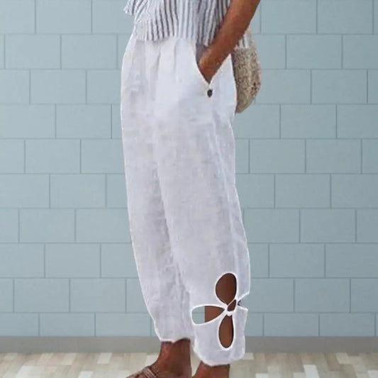 Airy women's trousers with a relaxed fit – Mireen