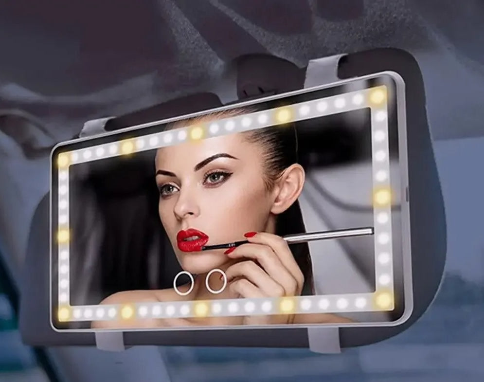 LED Auto Make-up Mirror - GlimVue