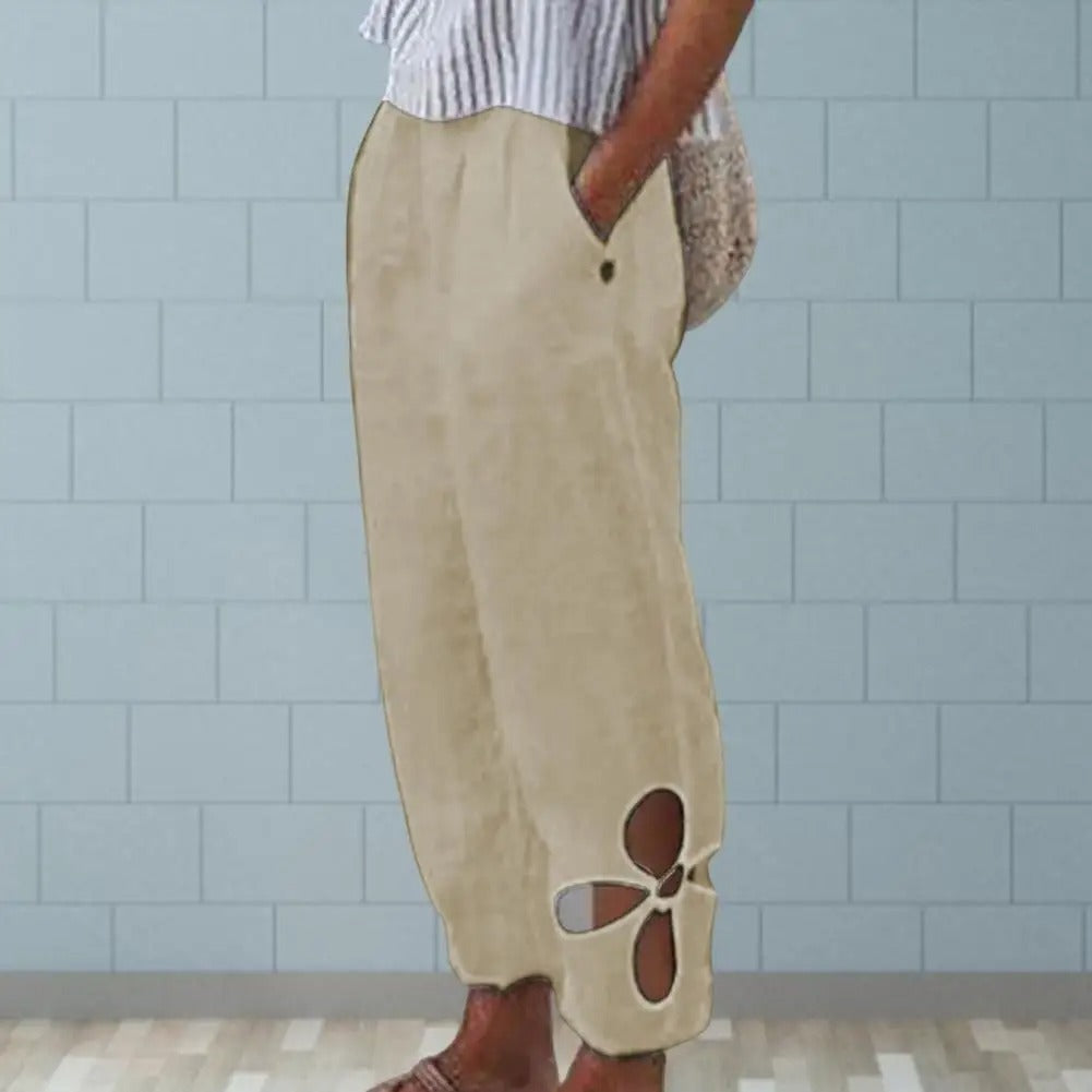 Airy women's trousers with a relaxed fit – Mireen