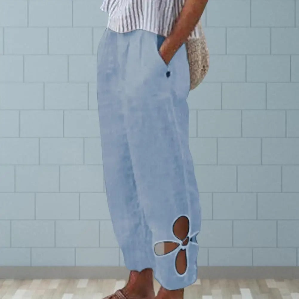 Airy women's trousers with a relaxed fit – Mireen